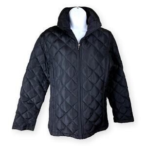 Unlisted x Kenneth Cole Black Down Quilted Womens Jacket S